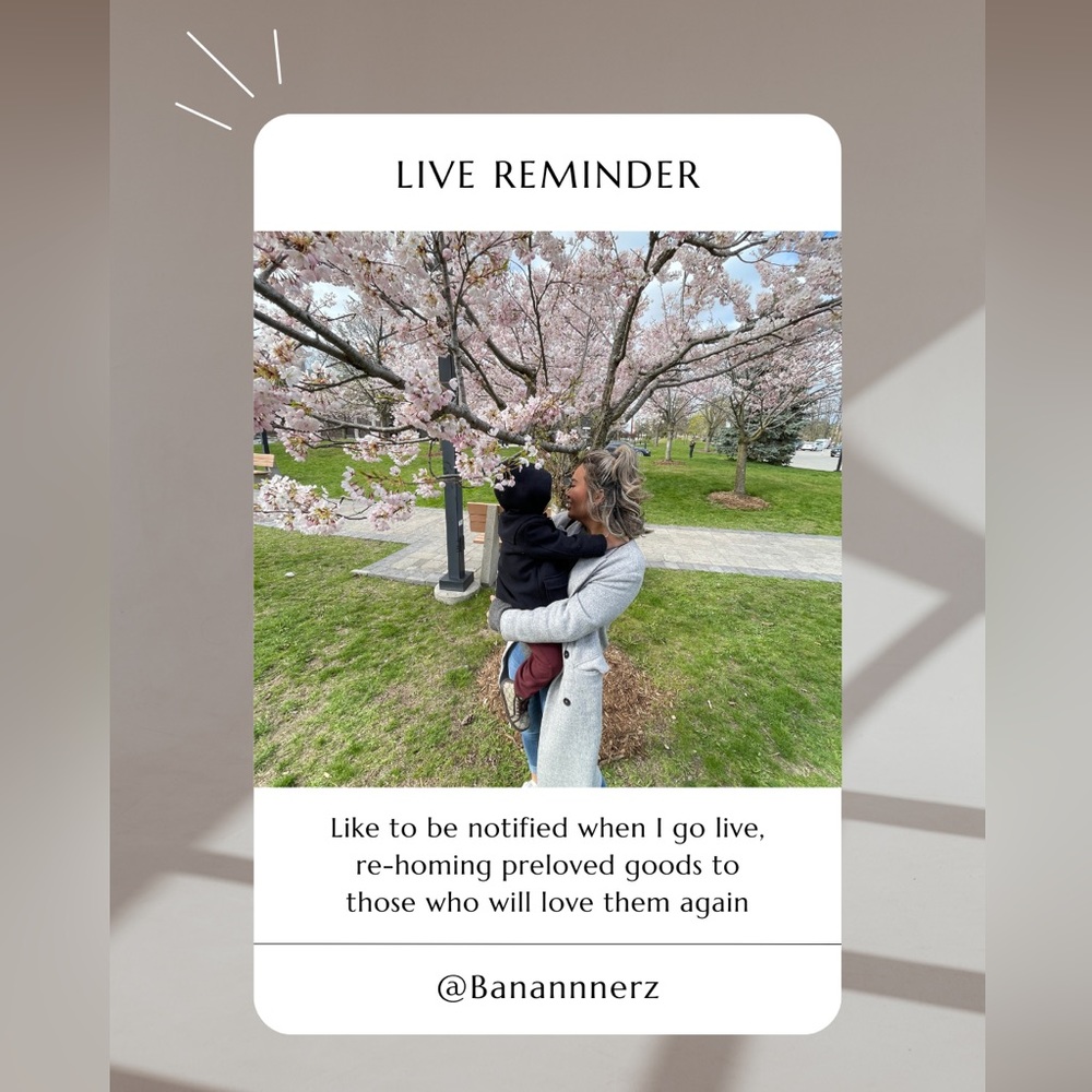 🧡🌼 Live Show Notification 🤎🌼 - Picture 2 of 3